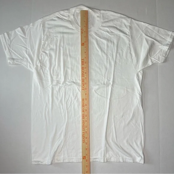 Vintage Jockey Crew Neck Shirt Late 90s Size Xl. Single stitch combed cotton - Picture 5 of 6